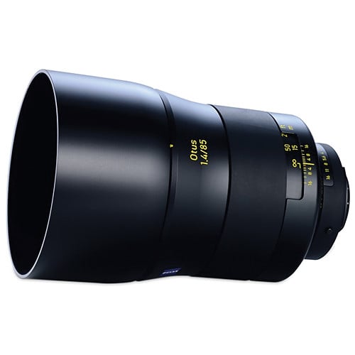 Zeiss Otus 85mm f/1.4 ZE for Canon EF. Premium portrait lens with f/1.4 aperture, Apo Planar optics, smooth bokeh, manual focus, and weather-sealed build.