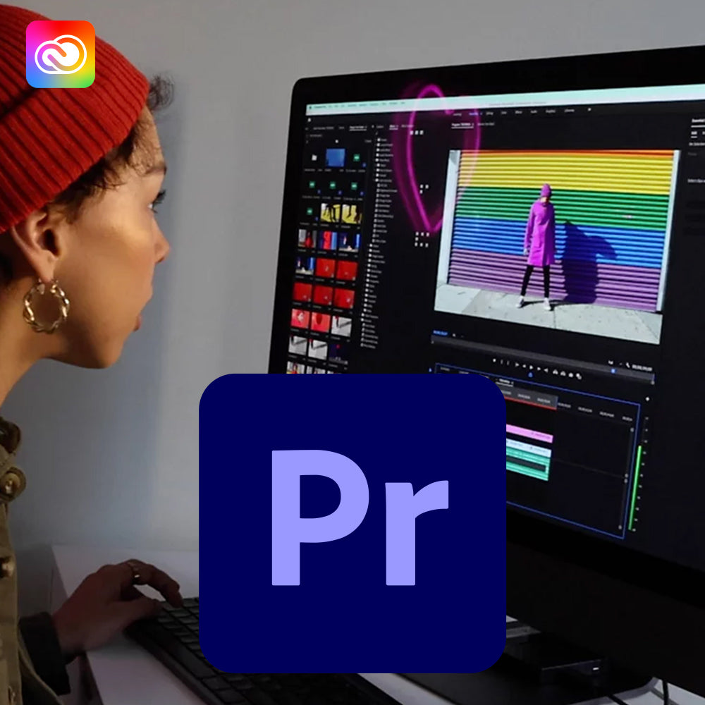 Premiere Pro AI video editing, colour and audio
