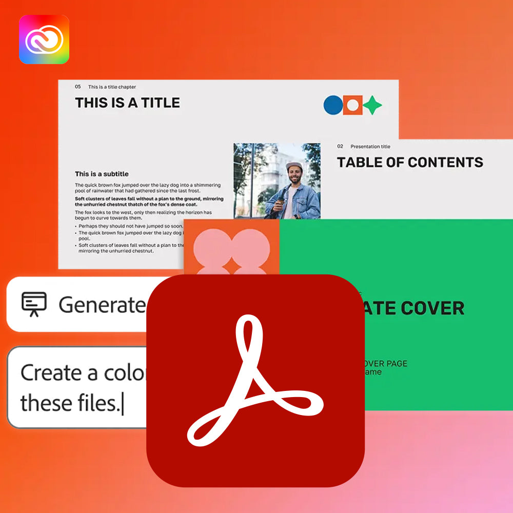 Adobe Acrobat Pro edit, sign, comment and manage PDFs