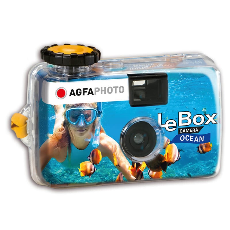AgfaPhoto LeBox Disposable Waterproof Camera (Ocean)