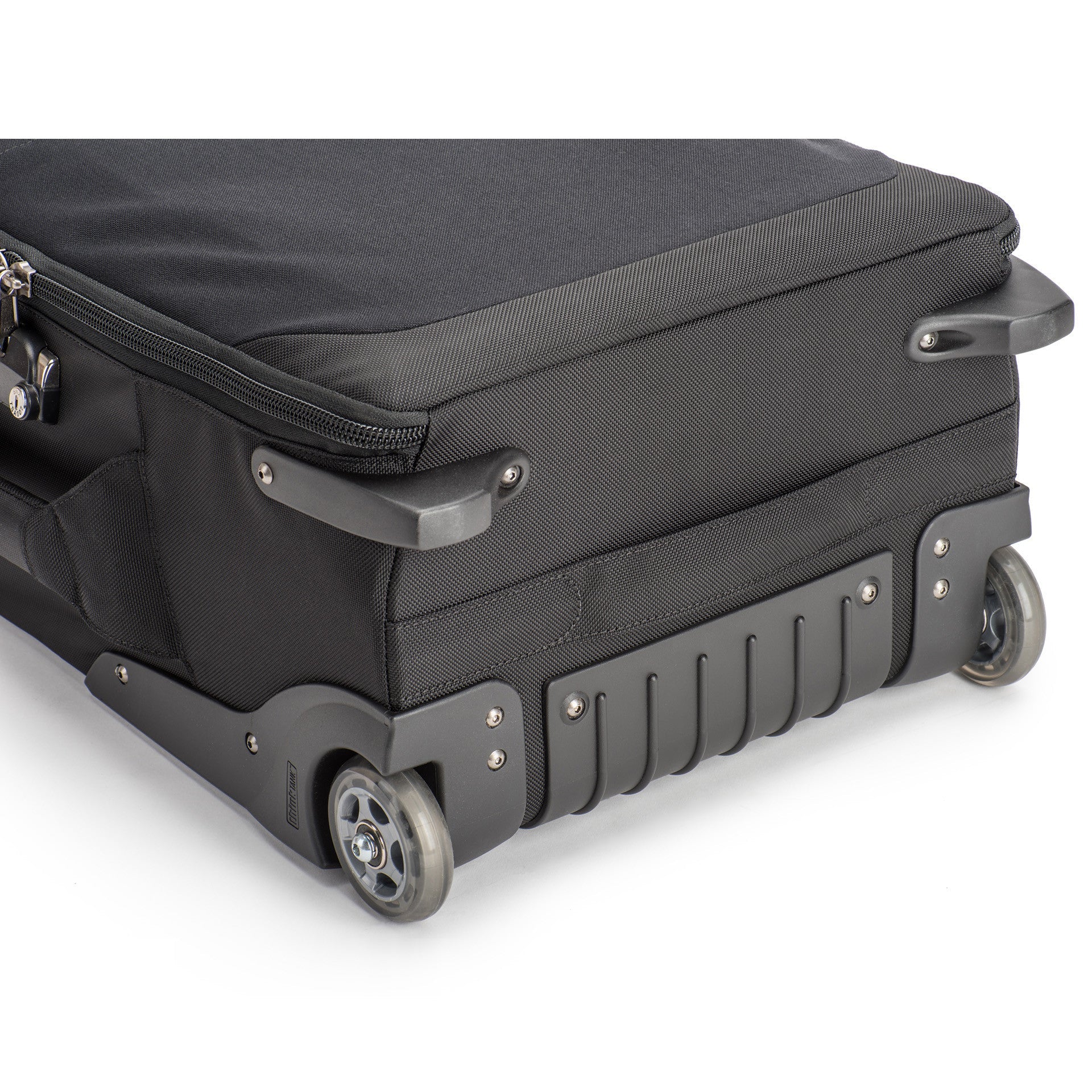 Think Tank Airport Security V3.0 — durable rolling camera bag with reinforced dividers, TSA-approved locks, and dedicated compartments for up to a 17” laptop and tablet