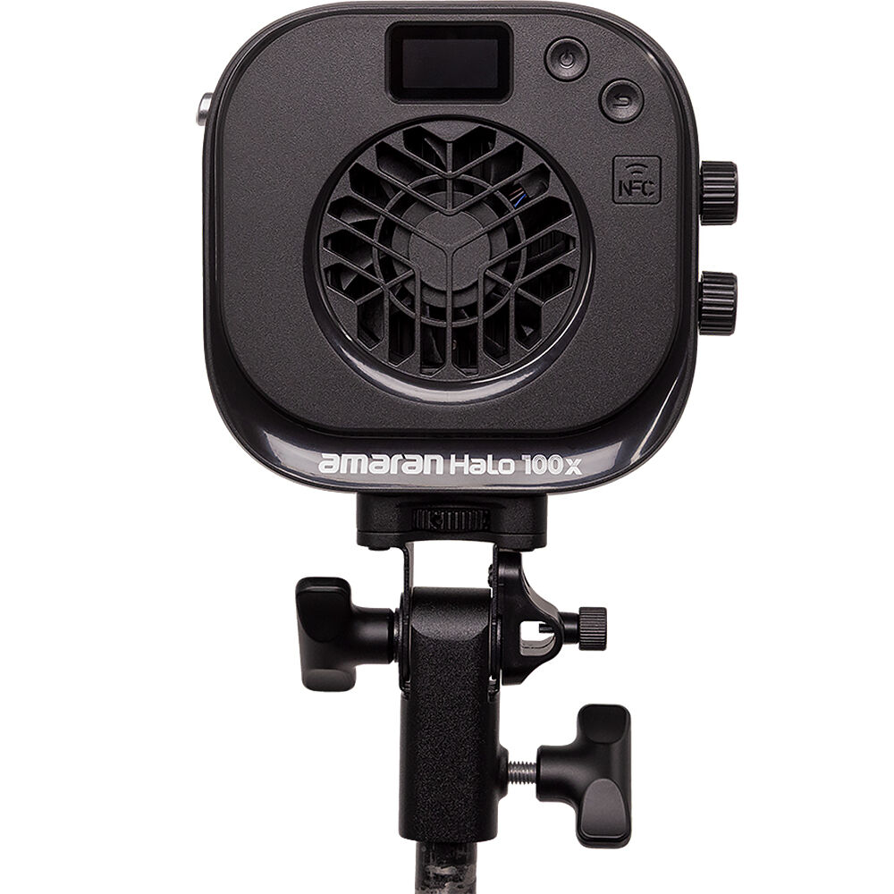 amaran Halo 100x Bi-Colour LED light with adjustable colour temperature
