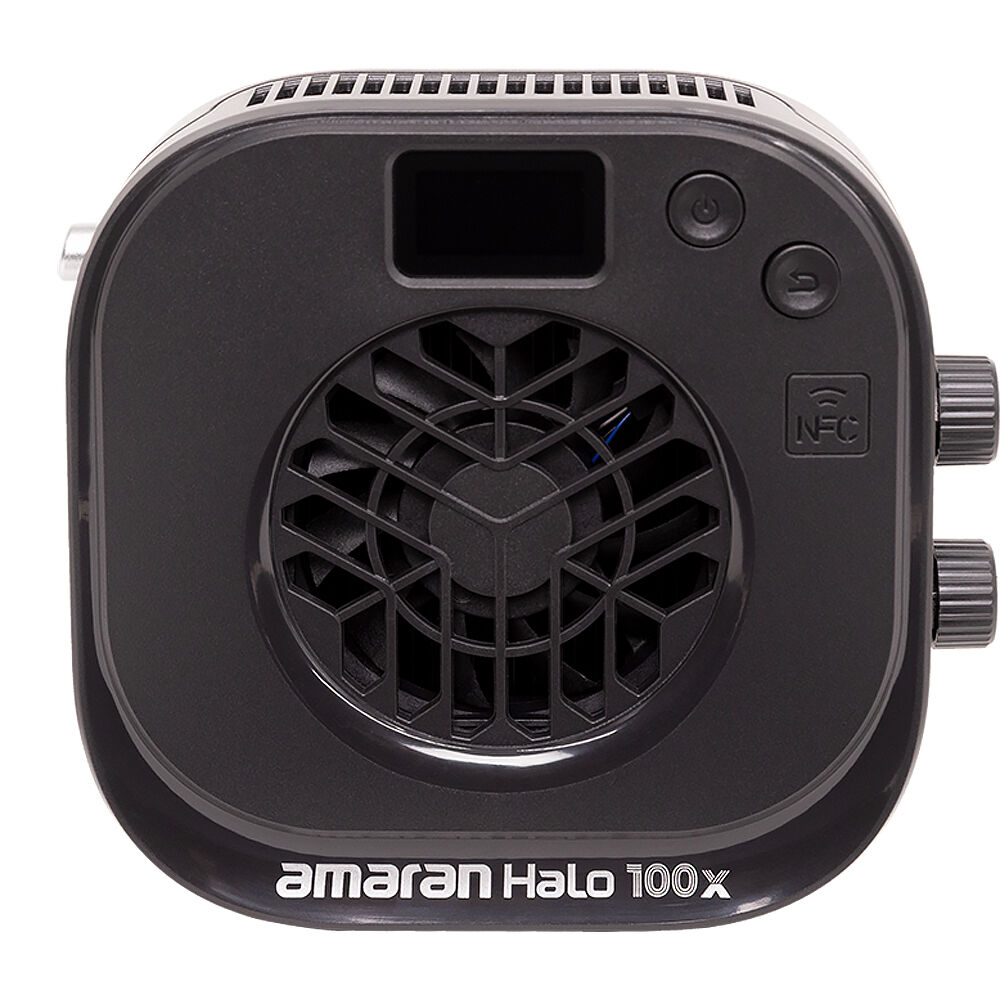 amaran Halo 100x Bi-Colour LED light with adjustable colour temperature
