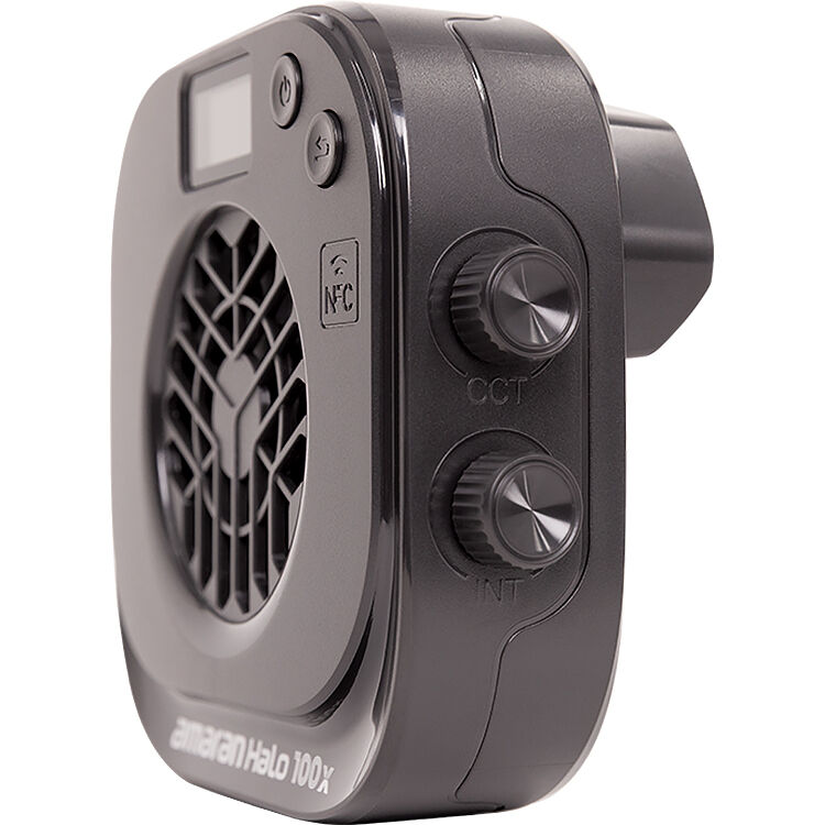 amaran Halo 100x Bi-Colour LED light with adjustable colour temperature
