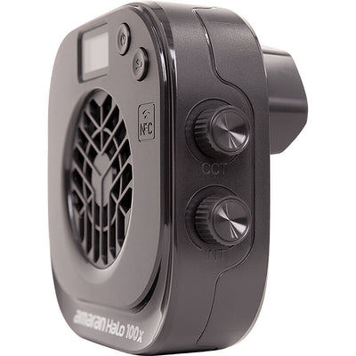 amaran Halo 100x Bi-Colour LED light with adjustable colour temperature
