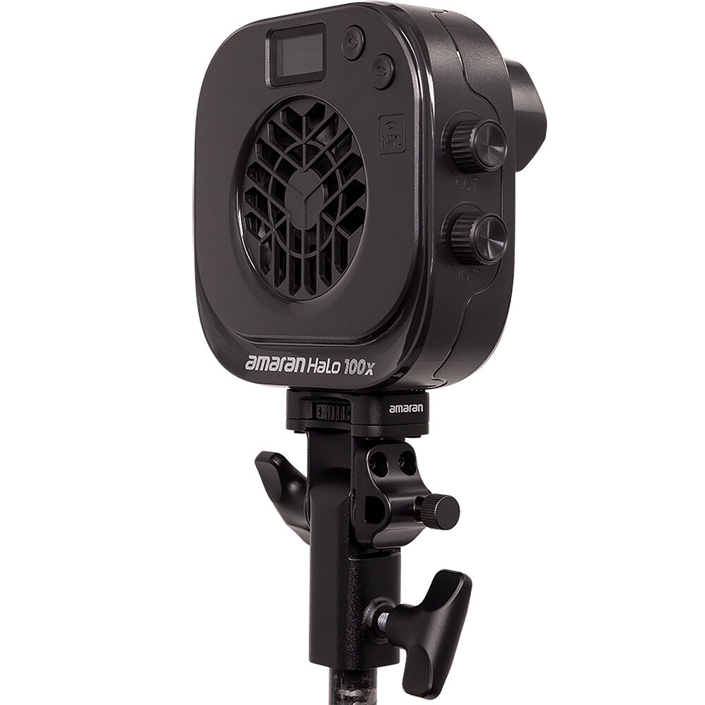 amaran Halo 100x Bi-Colour LED light with adjustable colour temperature
