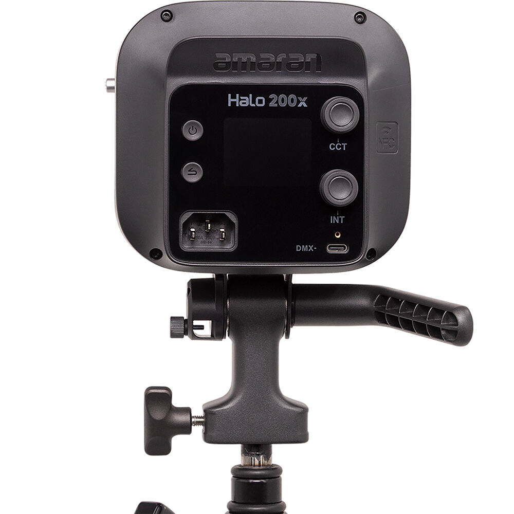 amaran Halo 200x Bi-Colour LED light with adjustable colour temperature
