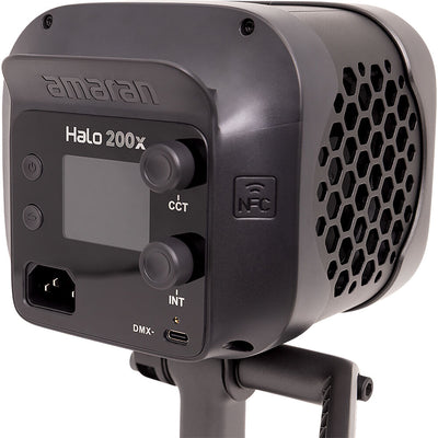 amaran Halo 200x Bi-Colour LED light with adjustable colour temperature
