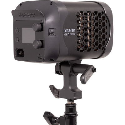 amaran Halo 600x Bi-Colour LED light with adjustable colour temperature
