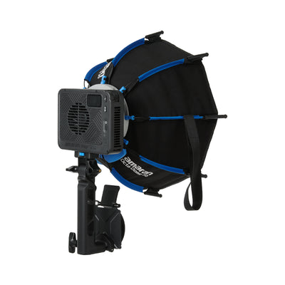 amaran Ray 120c RGB LED Monolight with softbox