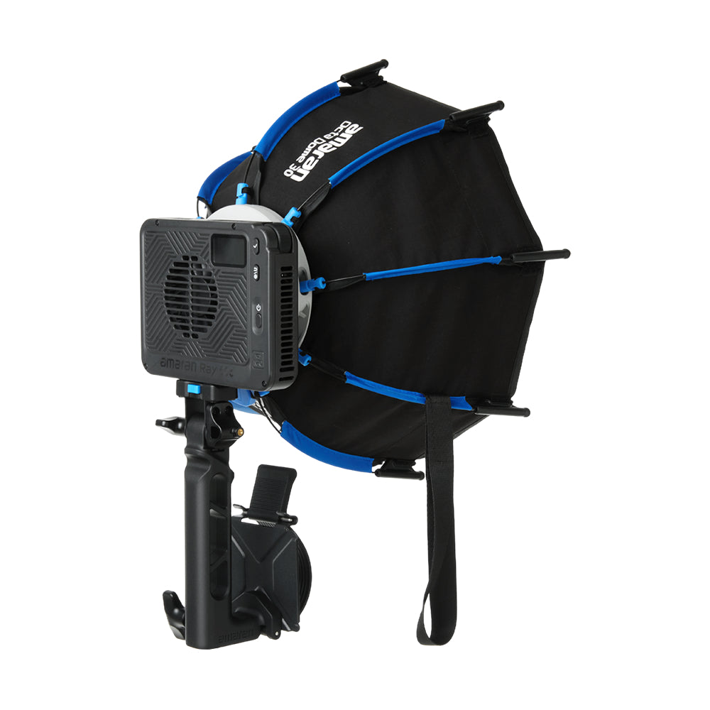 amaran Ray 60c RGB LED Monolight with softbox
