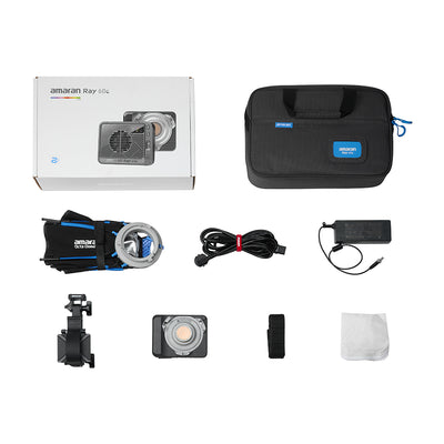 amaran Ray 60c RGB LED Monolight with softbox
