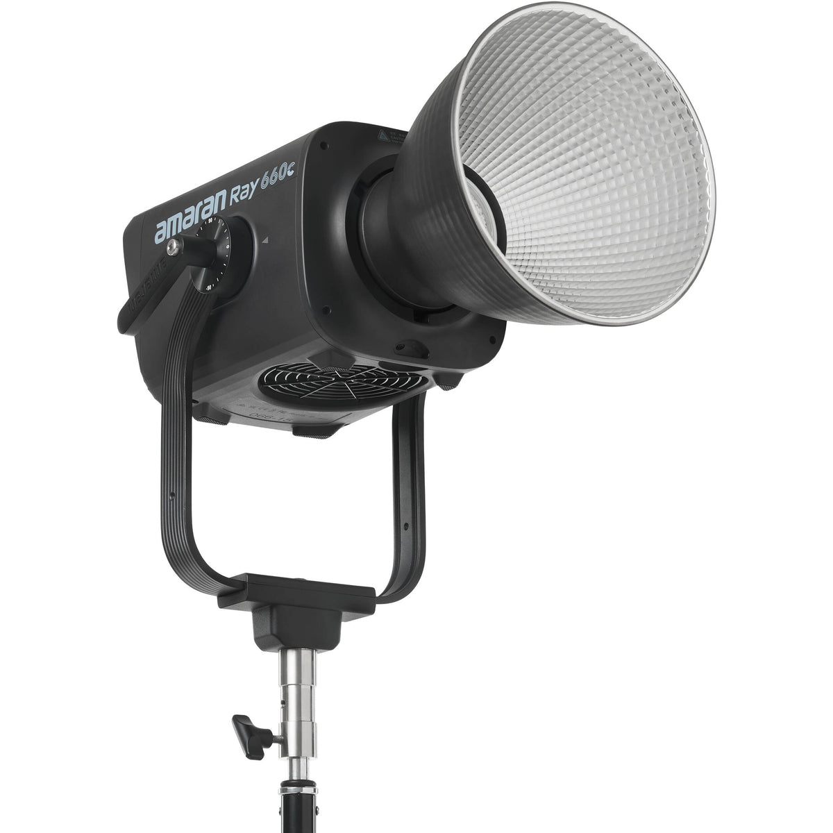 amaran Ray 660c RGB LED Monolight with Octa Dome 30 softbox attachment
