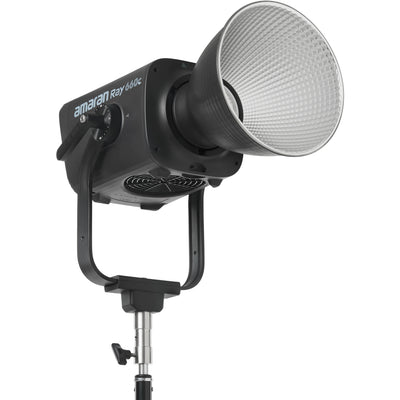 amaran Ray 660c RGB LED Monolight with Octa Dome 30 softbox attachment
