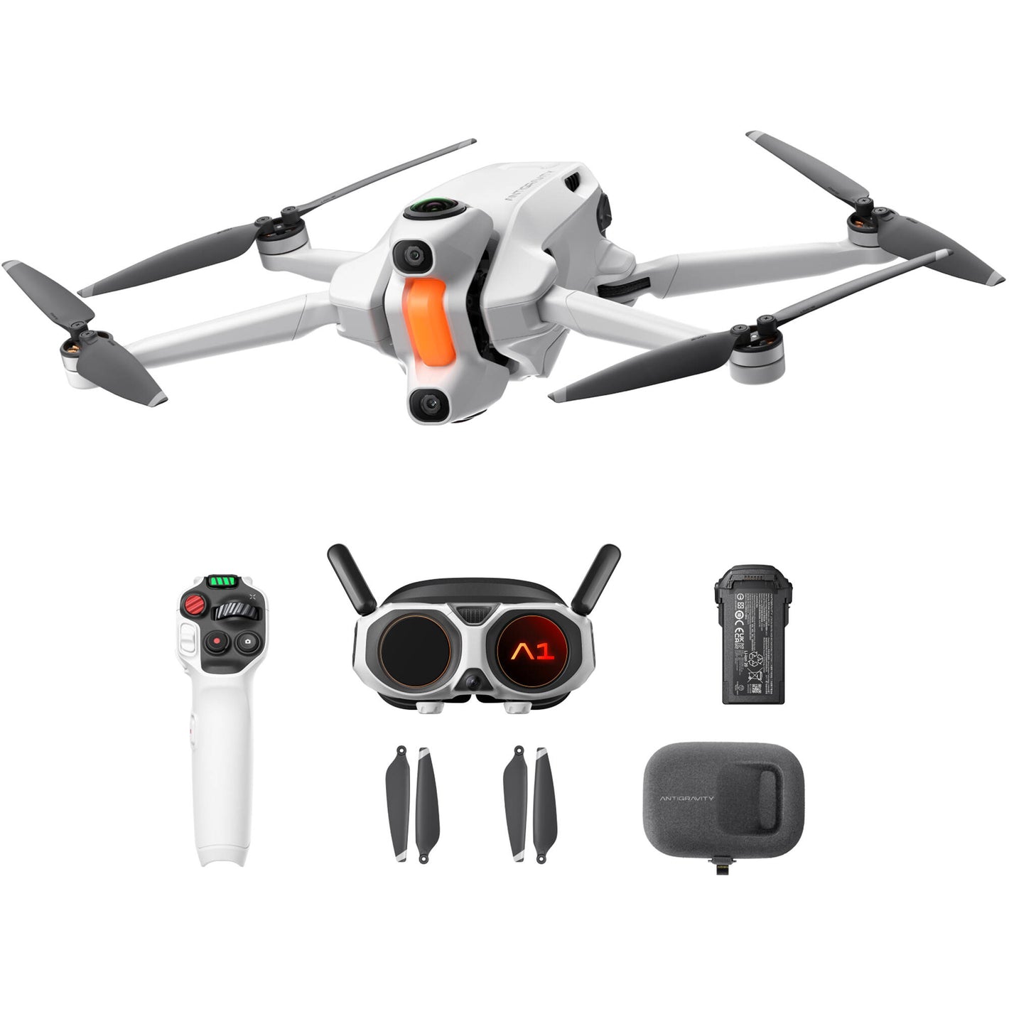 Antigravity A1 drone capturing immersive 8K 360 aerial footage
