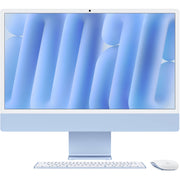 The Apple iMac 24-inch (M4) integrated desktop in a sleek, colourful aluminium finish.