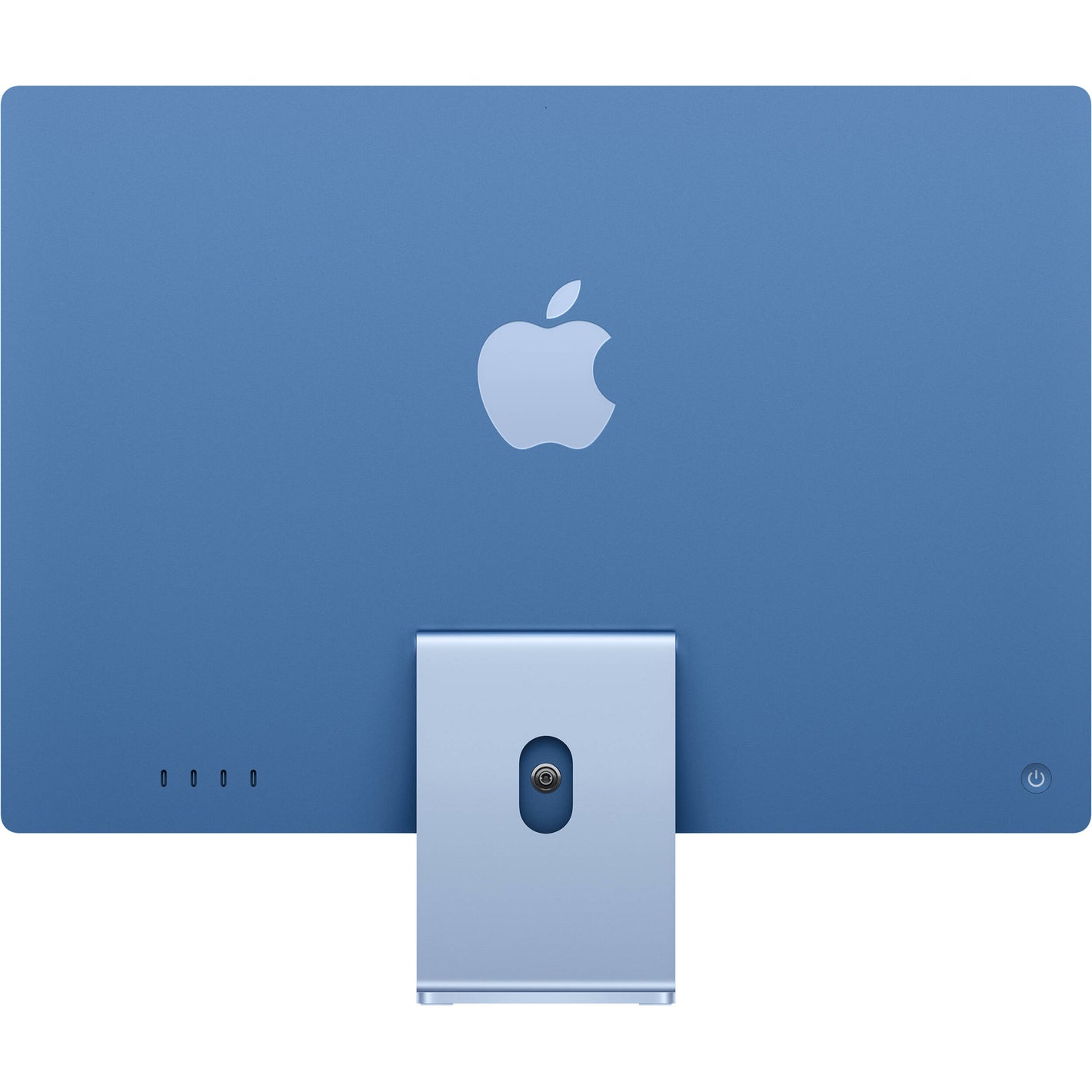 The Apple iMac 24-inch (M4) integrated desktop in a sleek, colourful aluminium finish.