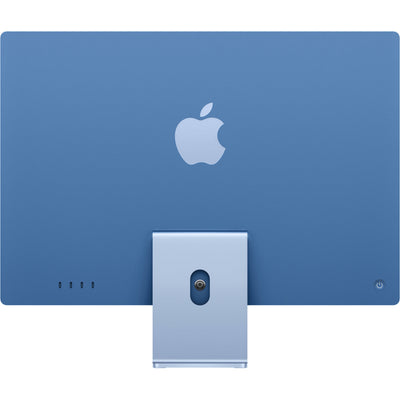 The Apple iMac 24-inch (M4) integrated desktop in a sleek, colourful aluminium finish.