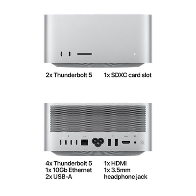 Apple Mac Studio M5 Ultra desktop computer for AI and creative professionals