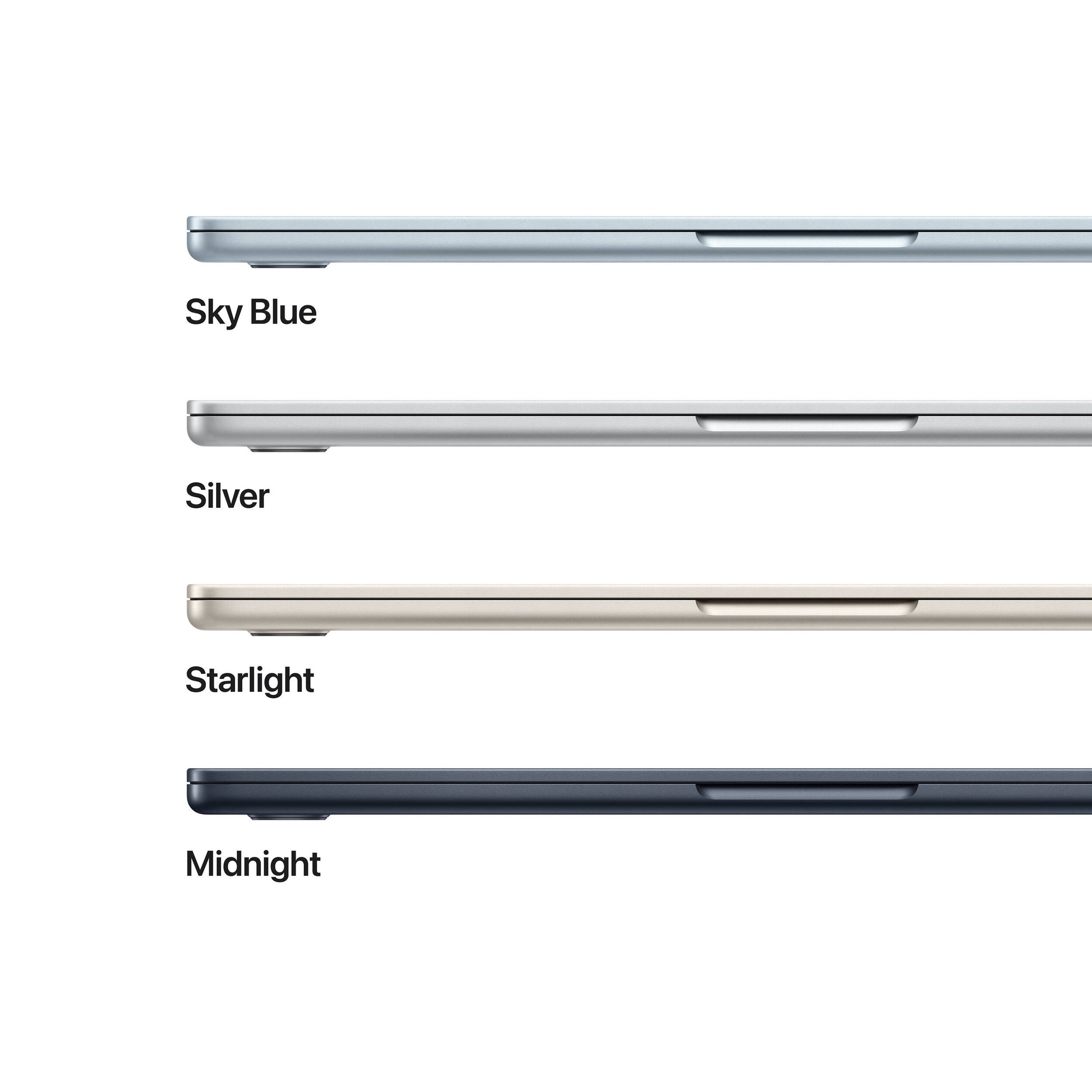 Apple MacBook Air 13-inch with M5 chip featuring 10-core CPU and 8-core GPU in a sleek, ultra-thin design.