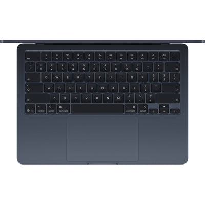 Apple MacBook Air 13-inch with M5 chip featuring 10-core CPU and 8-core GPU in a sleek, ultra-thin design.