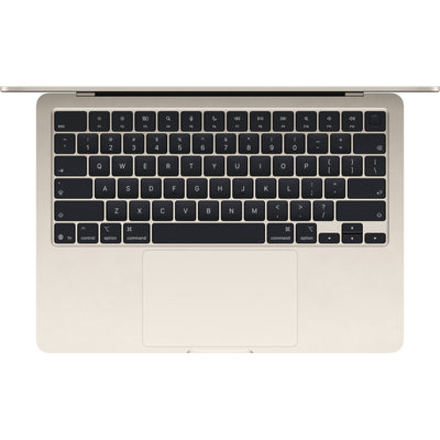 Apple MacBook Air 13-inch with M5 chip featuring 10-core CPU and 8-core GPU in a sleek, ultra-thin design.