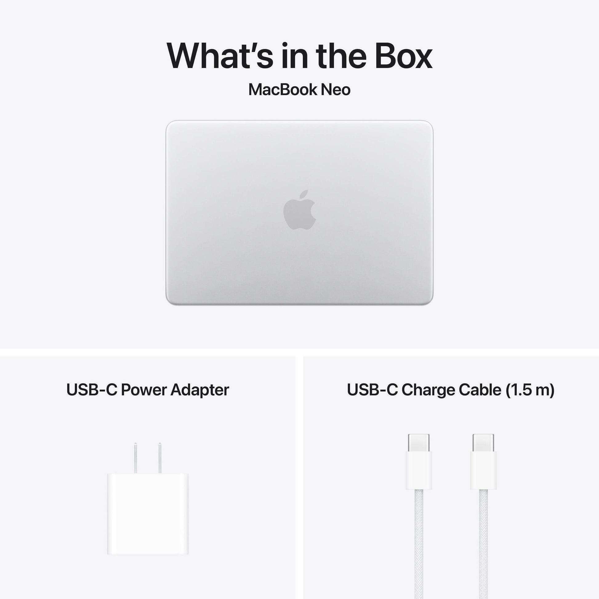 Apple MacBook Neo in a colorful aluminum finish with a 13-inch Liquid Retina display.