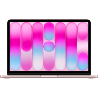 Apple MacBook Neo in a colorful aluminum finish with a 13-inch Liquid Retina display.