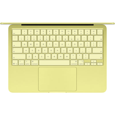 Apple MacBook Neo in a colorful aluminum finish with a 13-inch Liquid Retina display.