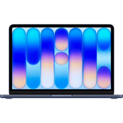 Apple MacBook Neo in a colorful aluminum finish with a 13-inch Liquid Retina display.
