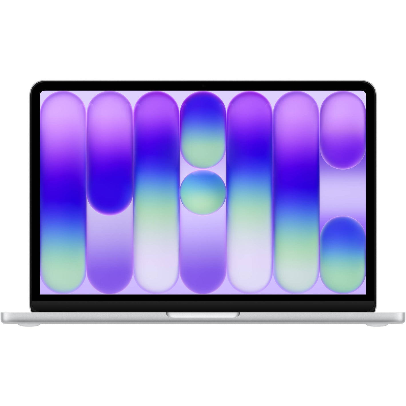 Apple MacBook Neo in a colorful aluminum finish with a 13-inch Liquid Retina display.