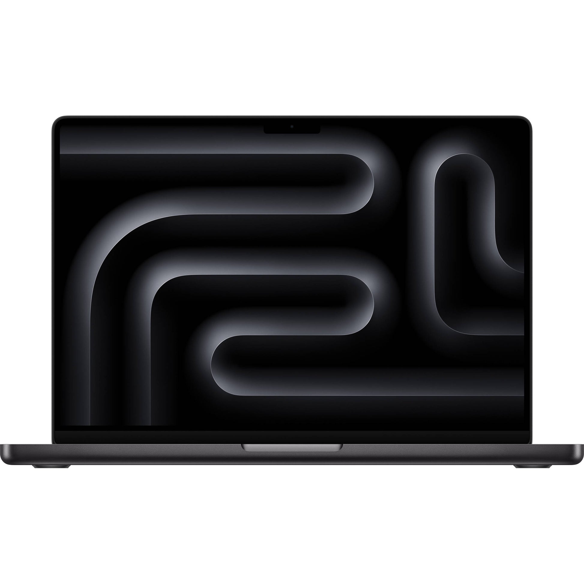 Apple MacBook Pro 14-inch with M5 chip, 10-core CPU, and 10-core GPU in a sleek Space Black finish.