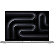 Apple MacBook Pro 14-inch with M5 chip, 10-core CPU, and 10-core GPU in a sleek Silver finish.
