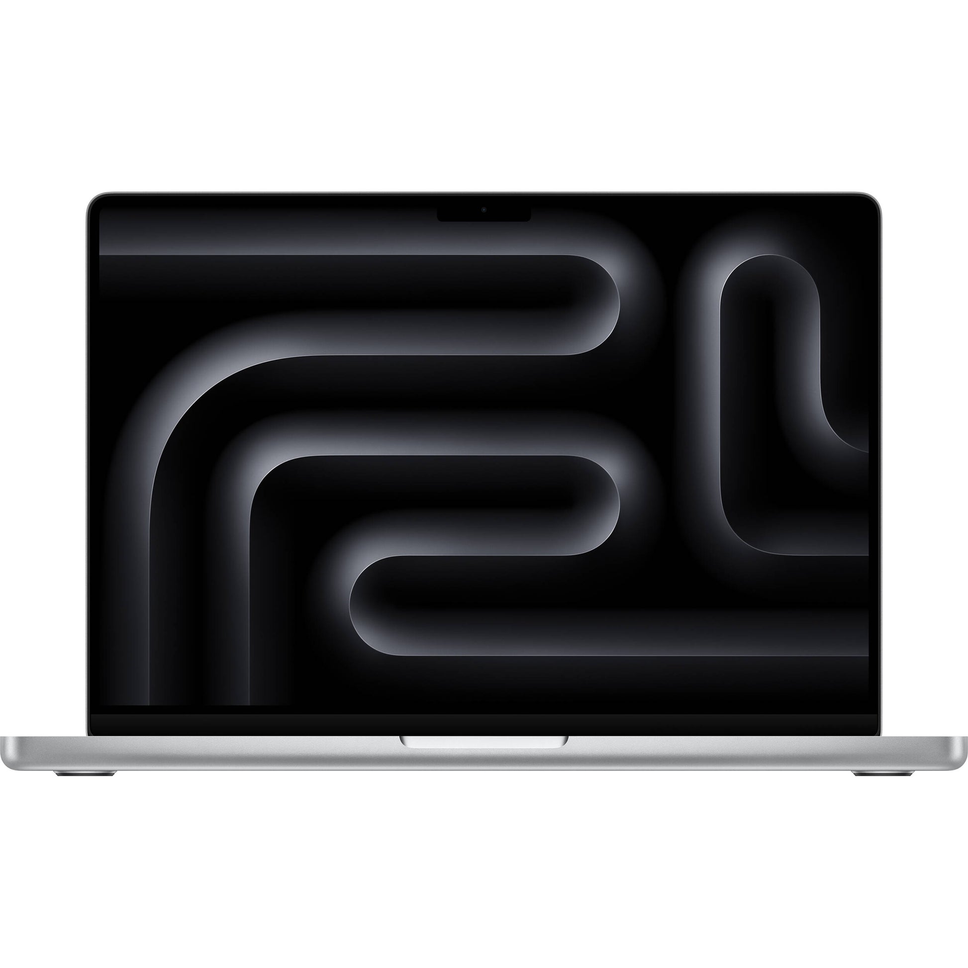 Apple MacBook Pro 14-inch with M5 chip, 10-core CPU, and 10-core GPU in a sleek Silver finish.