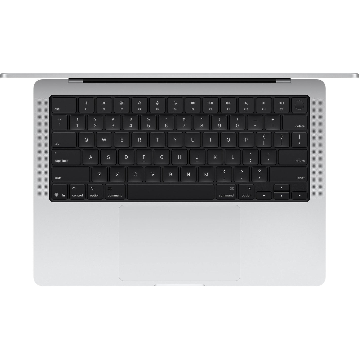 Apple MacBook Pro 14-inch with M5 chip, 10-core CPU, and 10-core GPU in a sleek Silver finish.