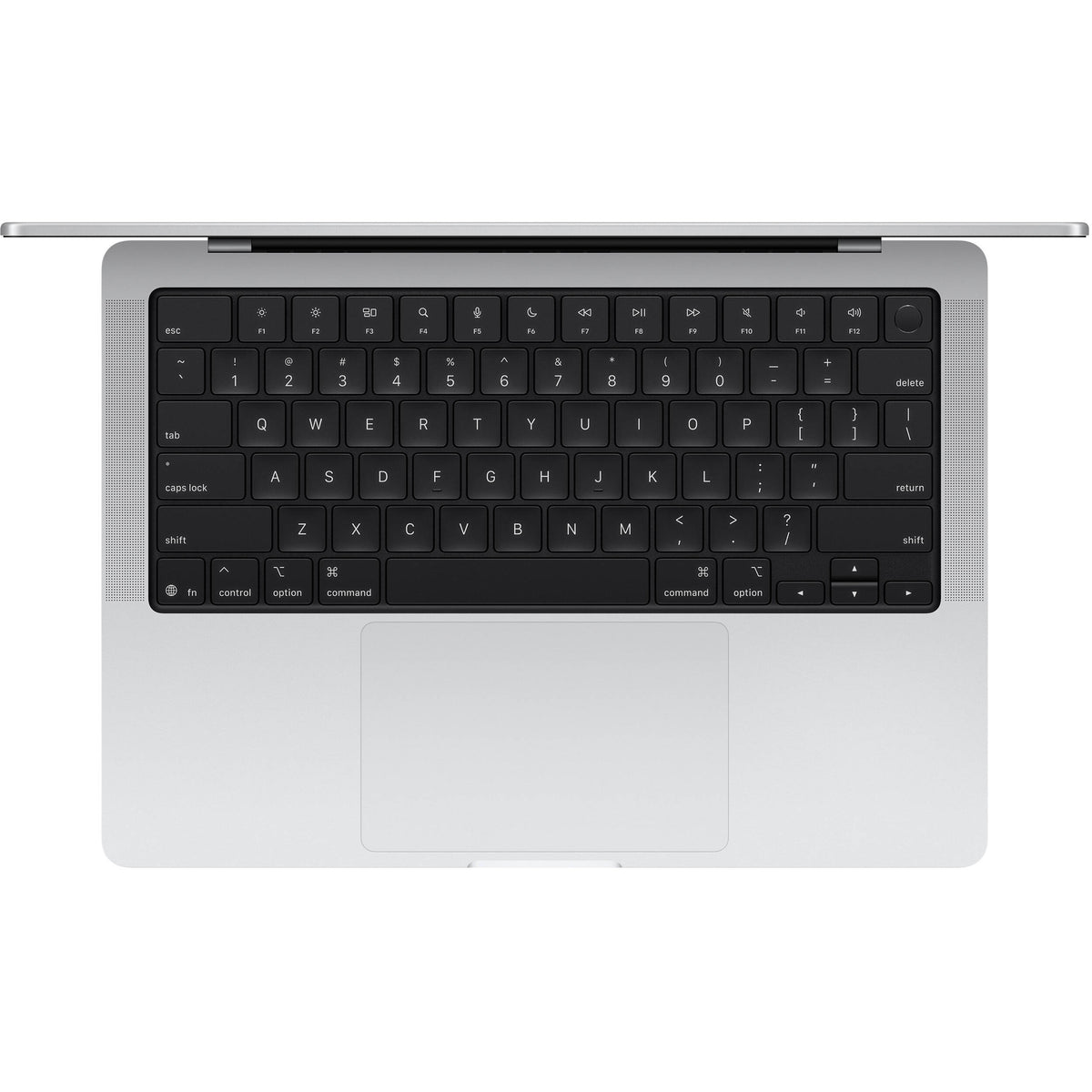 Apple MacBook Pro 14-inch with M5 chip, 10-core CPU, and 10-core GPU in a sleek Silver finish.