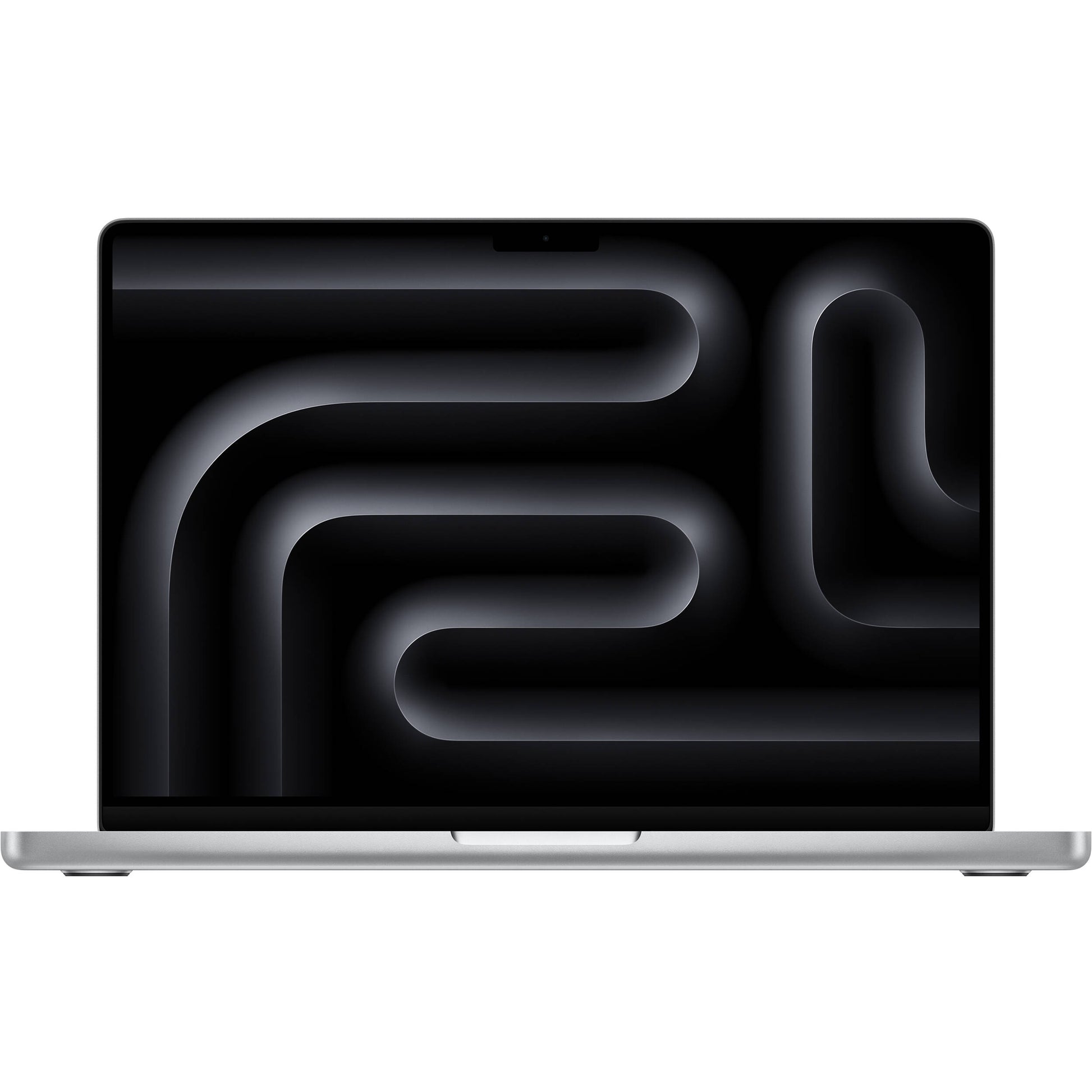 Apple MacBook Pro 14-inch with M5 Max chip in a sleek Silver finish.
