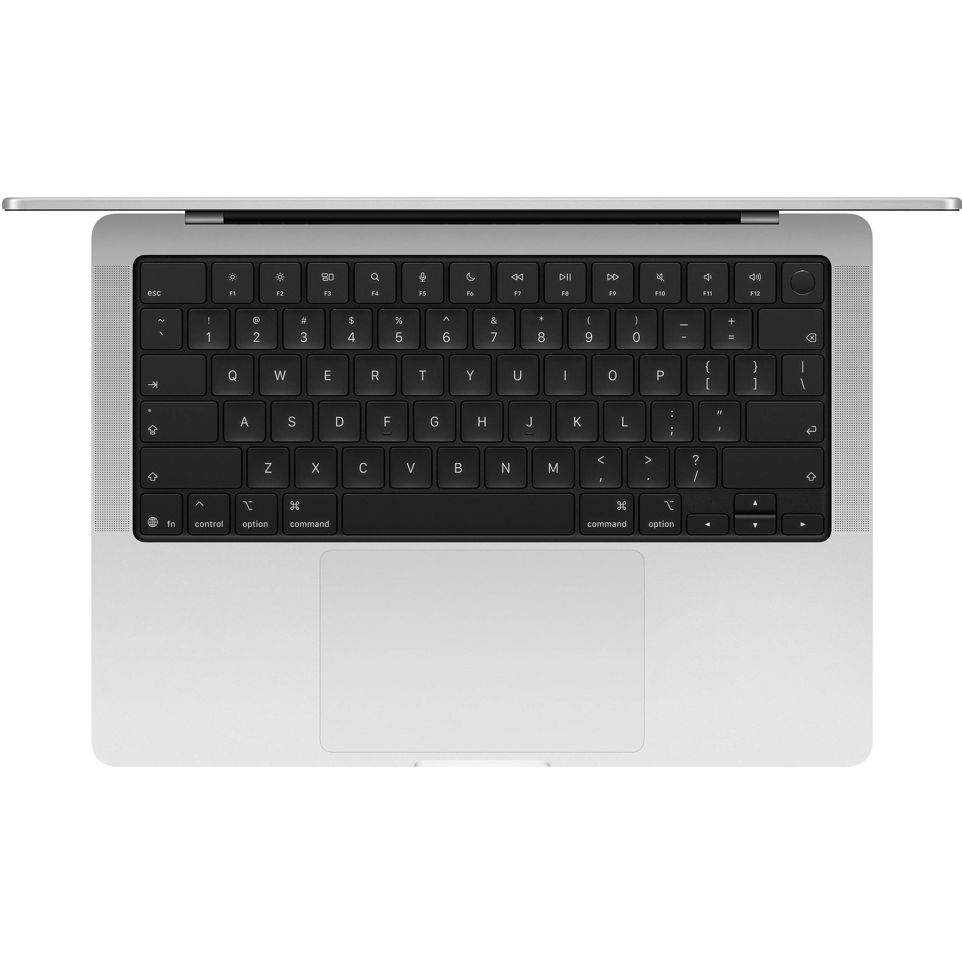 Apple MacBook Pro 14-inch with M5 Max chip in a sleek Silver finish.
