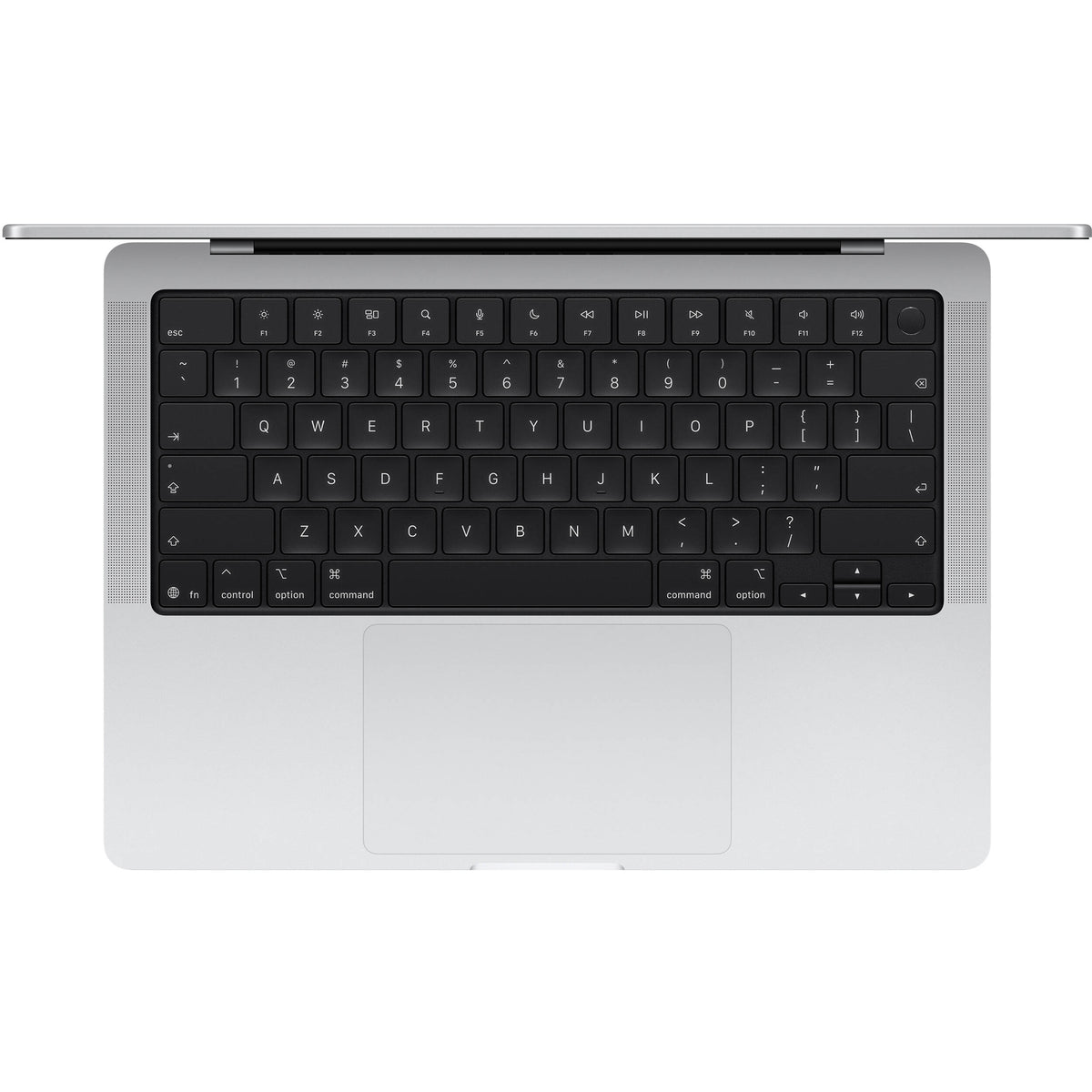 Apple MacBook Pro 14-inch with M5 Max chip in a sleek Silver finish.

