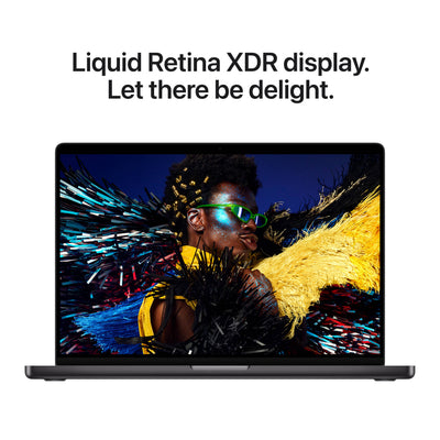 Apple MacBook Pro 16-inch with M5 Pro chip with Liquid Retina Display. 
