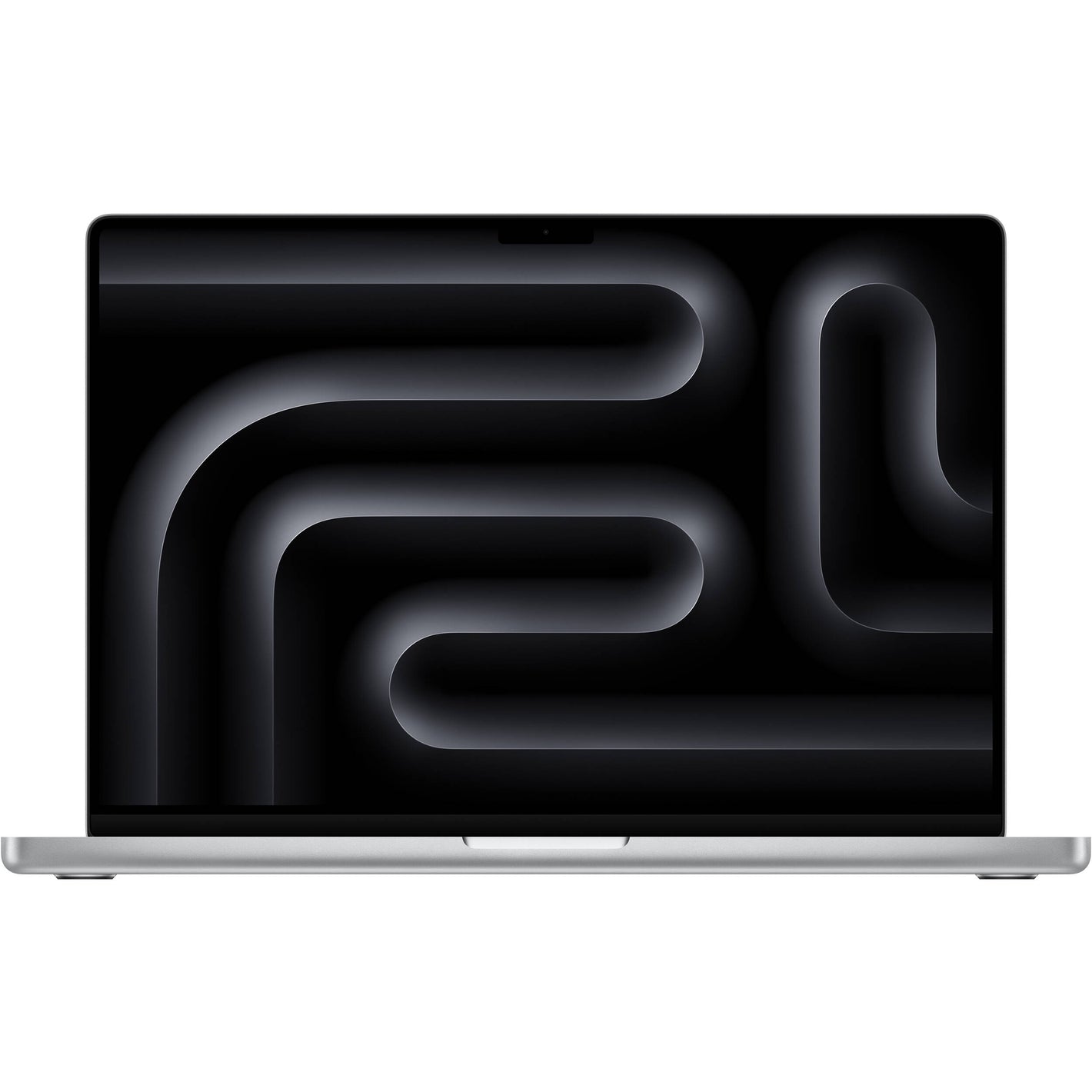 Apple MacBook Pro 16-inch with M5 Max chip in a sleek Silver finish.
