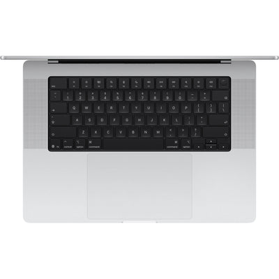 Apple MacBook Pro 16-inch with M5 Max chip in a sleek Silver finish.
