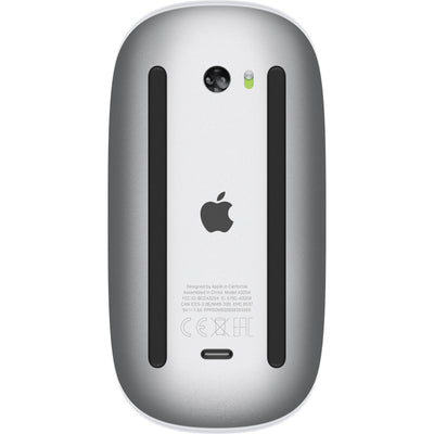Apple Magic Mouse with a sleek Multi-Touch surface & slim wireless design, featuring the updated USB-C charging port.