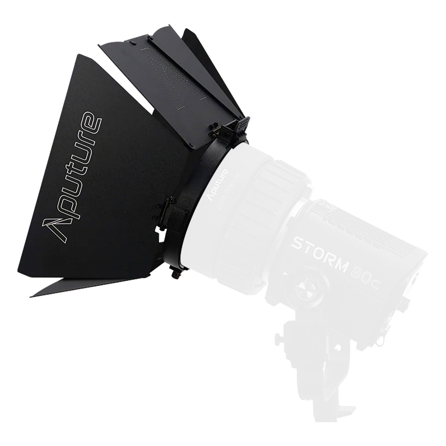 Aputure CF4 Fresnel Barndoors for STORM 80c video lighting
