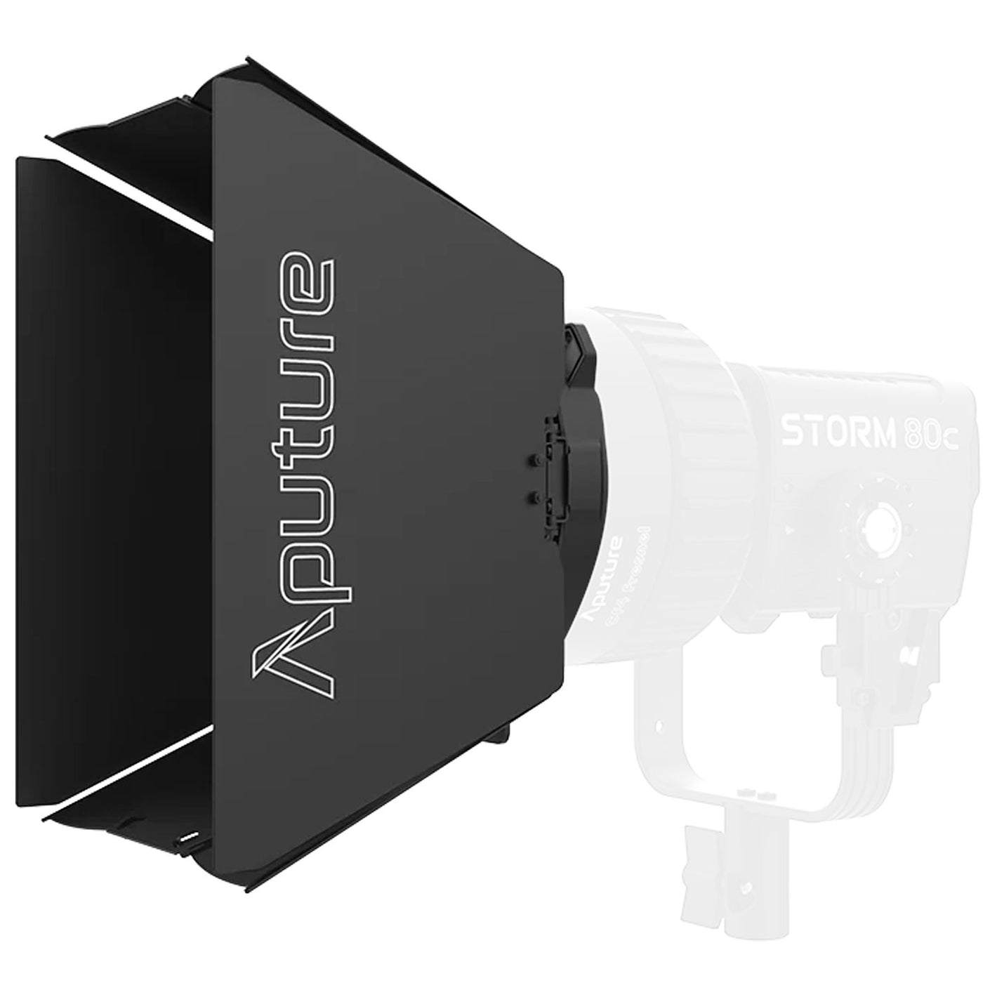 Aputure CF4 Fresnel Barndoors for STORM 80c video lighting
