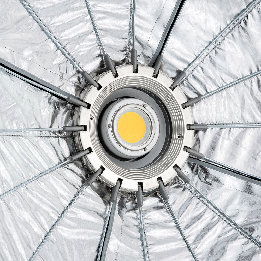 Aputure Light Dome 150 circular softbox modifier inside view