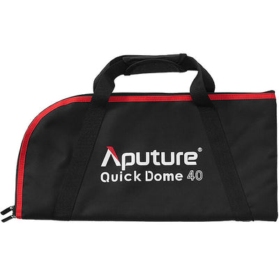 Quick Dome 40 softbox mounted on STORM 80c with Mini ProLock adaptor
