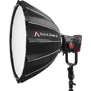 Aputure Quick Dome 90 Bowens softbox with 16-rod quick-release frame and grid