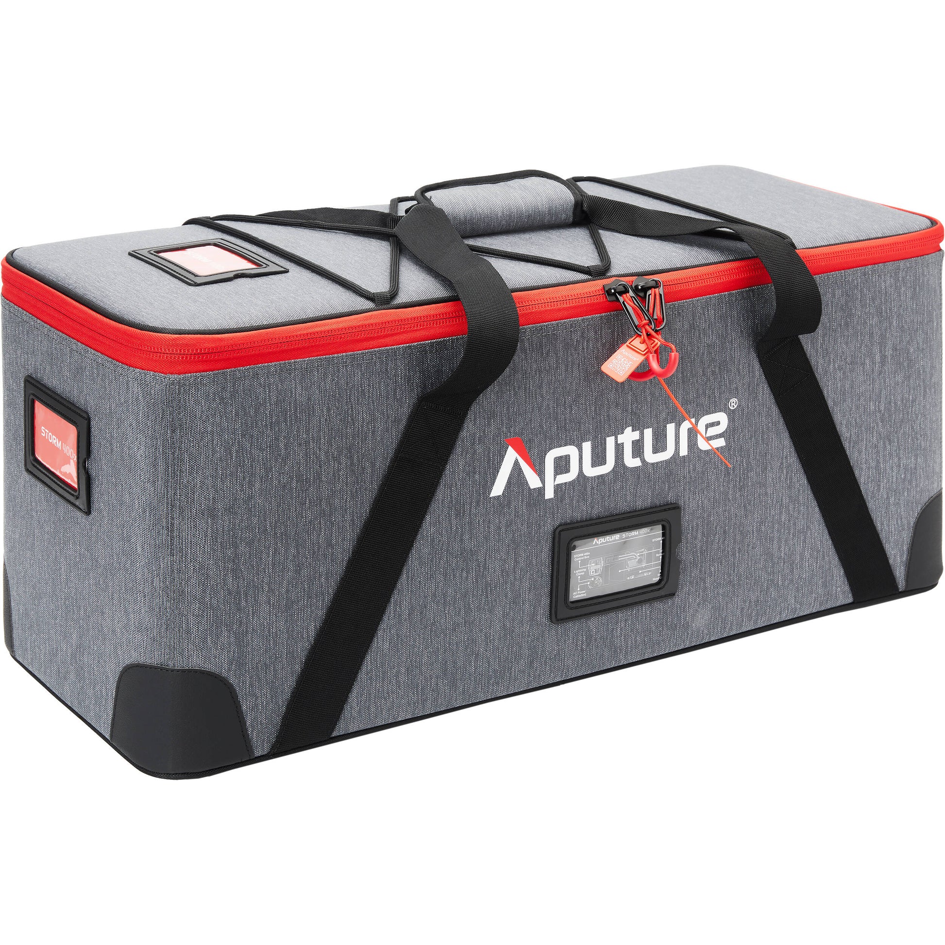Aputure STORM 400x BLAIR LED light on set

