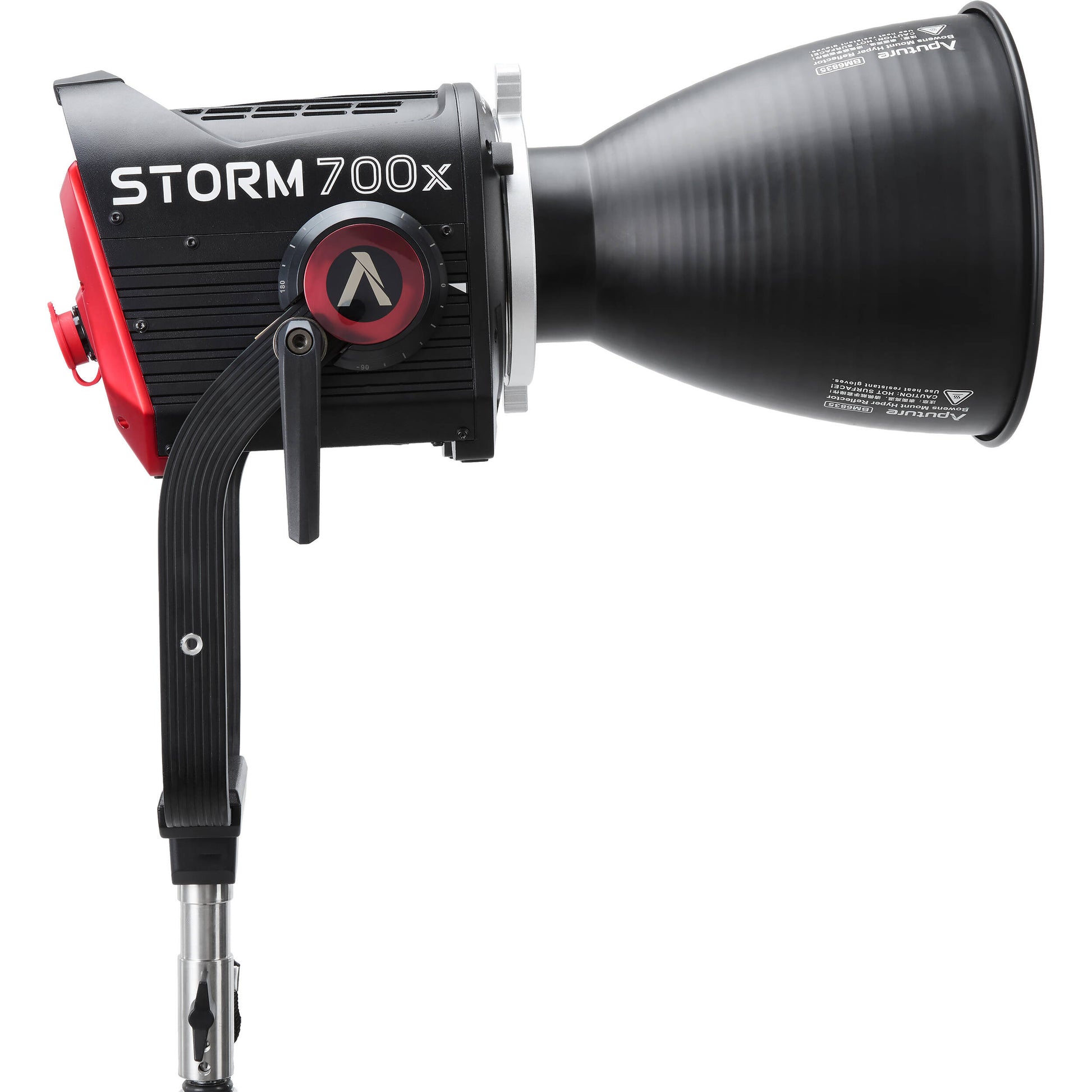 Portable high-output Aputure STORM 700x LED lamp